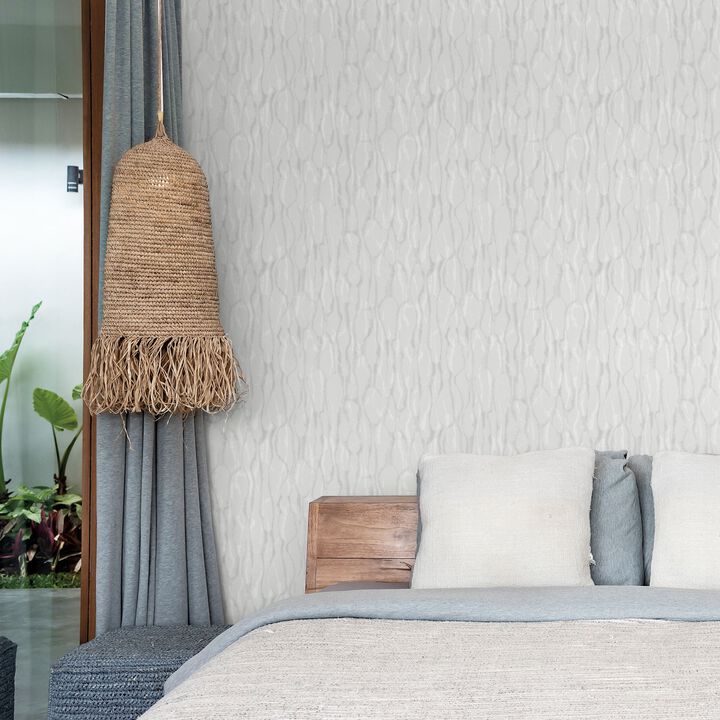 Atmosphere Drizzle Silver Grey Wallpaper G78242