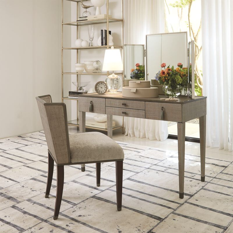 Tri-Fold Vanity Mirror- Silver