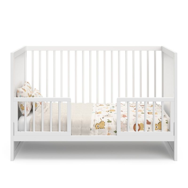 Storkcraft Calabasas 3-in-1 Convertible Crib (White)