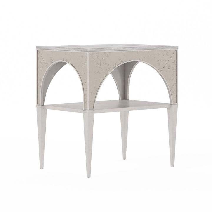 Mezzanine Mirrored Night Table