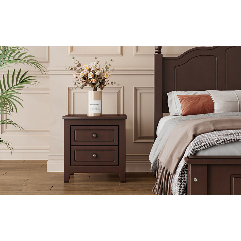 Streamdale Mid-Century Nightstand with Drawer image number 7