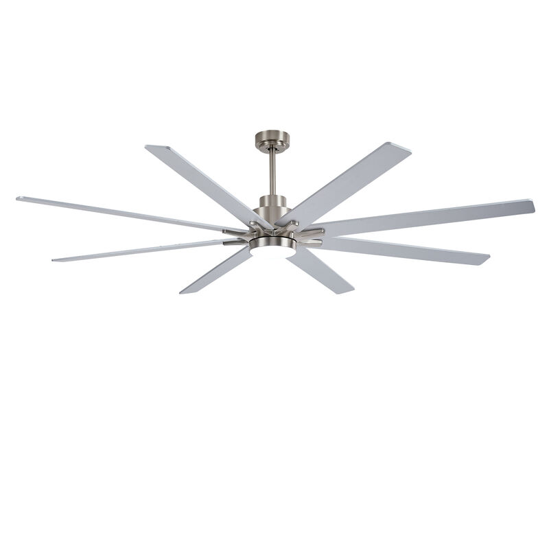 ELEMENT ACE Modern Reversible DC Motor Ceiling Fan with Dimmable LED Light Kit and Remote Control image number 0