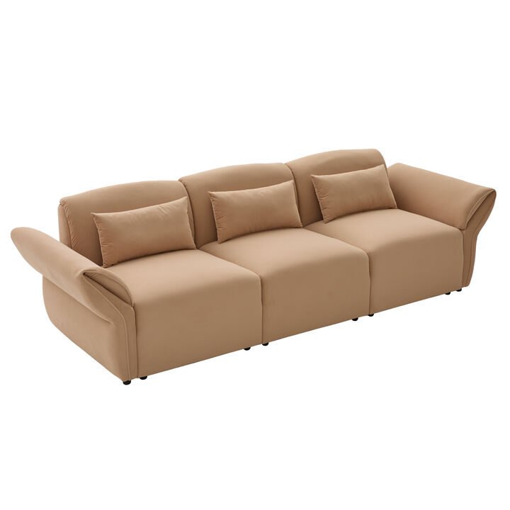 Schark Vintage 3 Seater Cloud Sofa