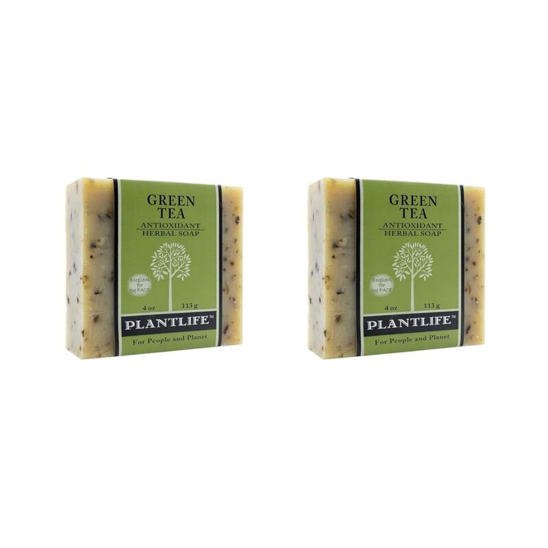 Plantlife Bar Soap - Green Tea 2 Pack image number 2