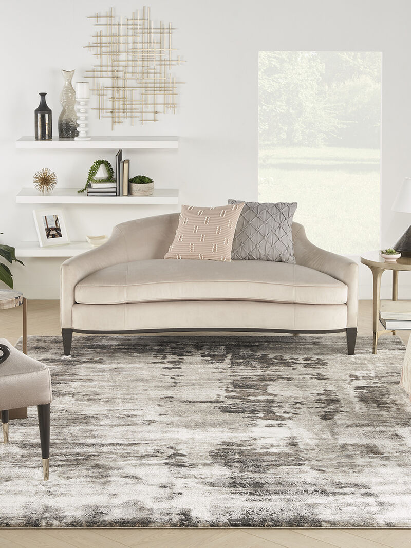 American Manor AMR04 Ivory/Mocha 9' x 12' Rug