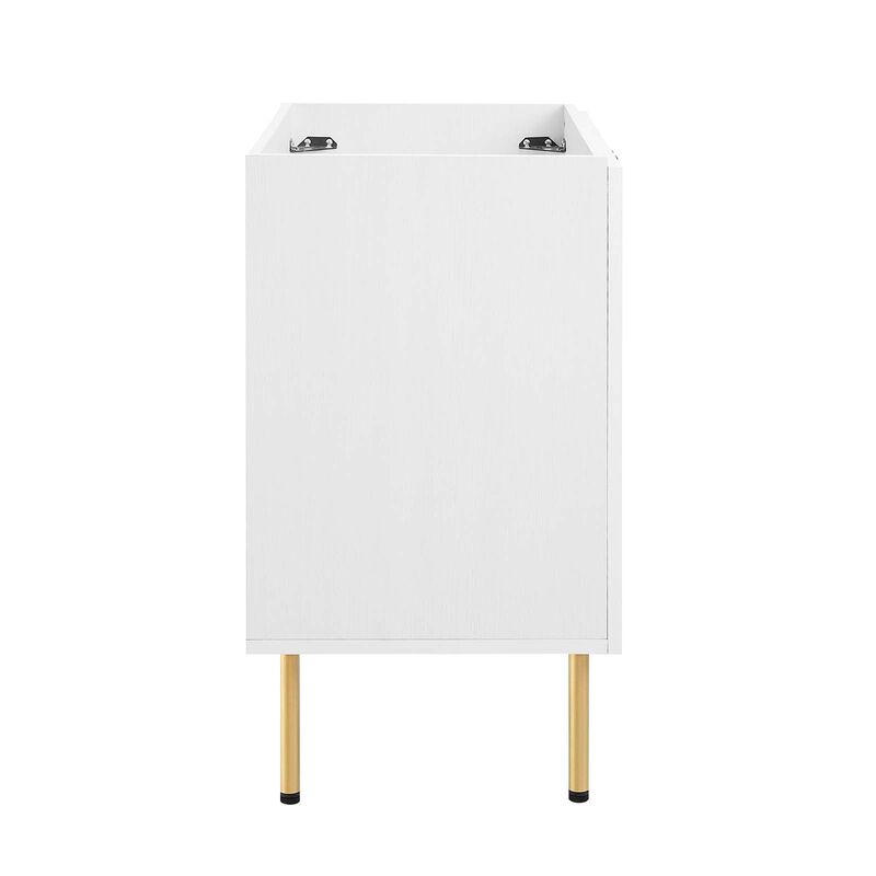 Modway Chaucer 30&rdquo; Bathroom Vanity Cabinet in White (Sink Basin Not Included), 30 Inches image number 3