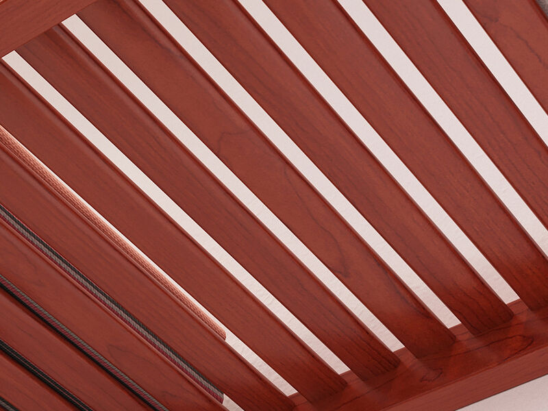 Solid Wood Walk-In Closet Organizer with 4 Drawers