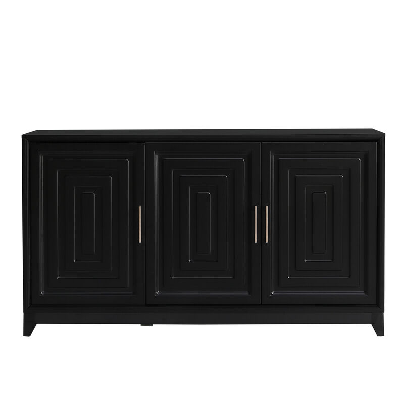 Merax Modern Entertainment Center Media Console Cabinet