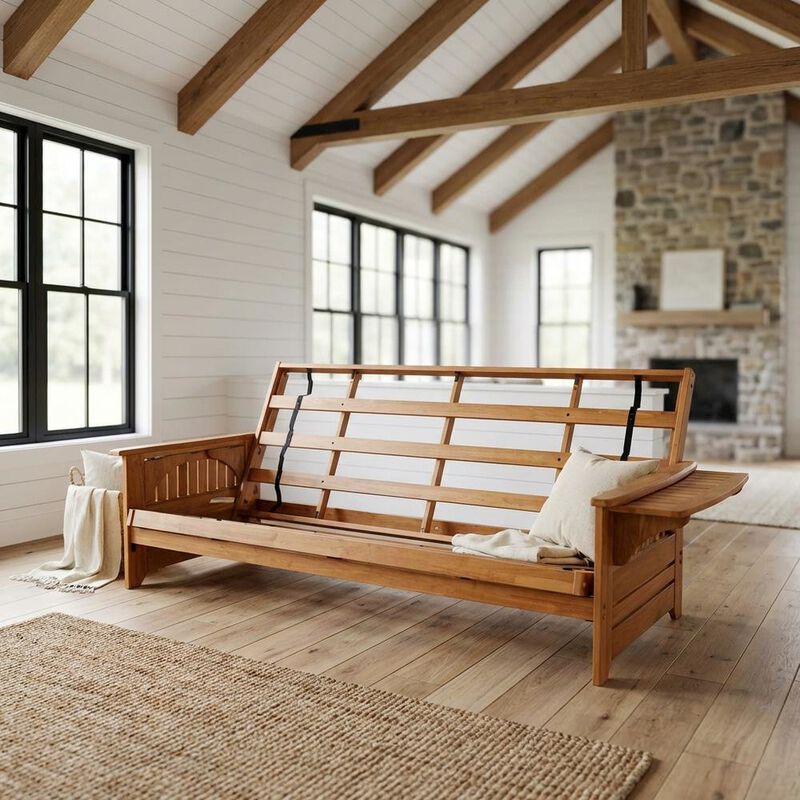 Futon with Frame and Seating for Living Rooms image number 1