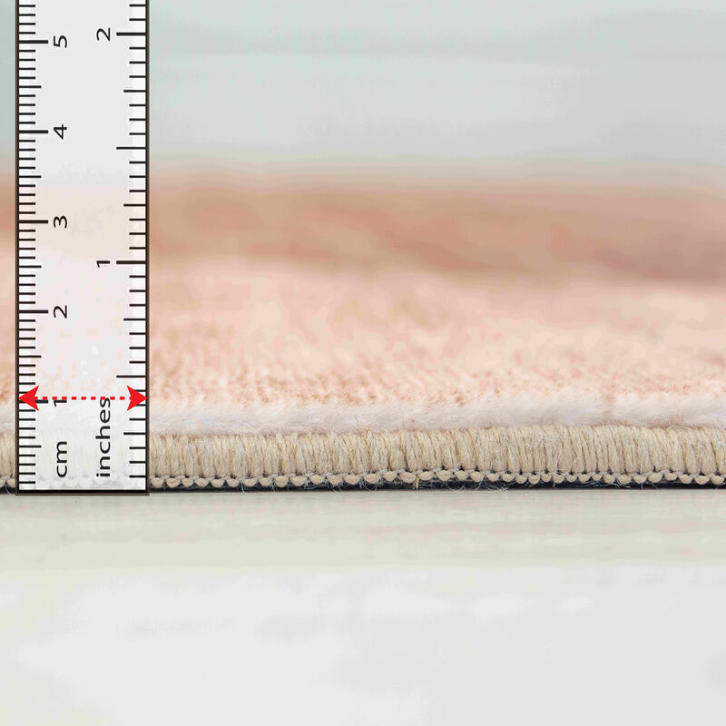 Rug Branch Calma Contemporary Abstract Cream Green Indoor Area Rug