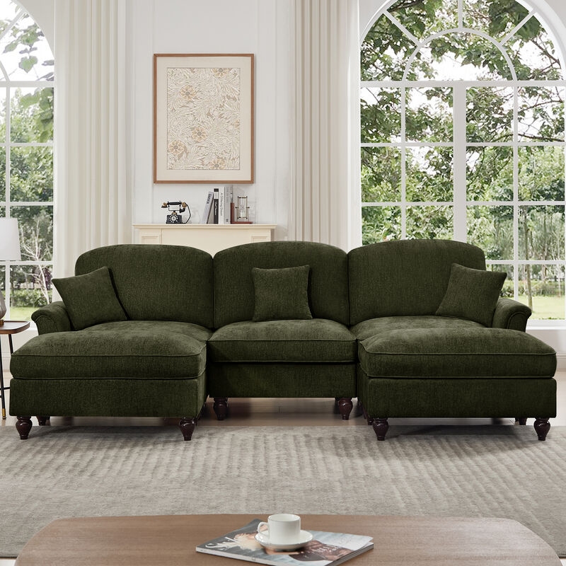Tugweb U Shape Sectional Sofa image number 2