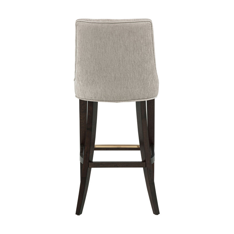 Beever Gray Bar Stools (Set of 2)