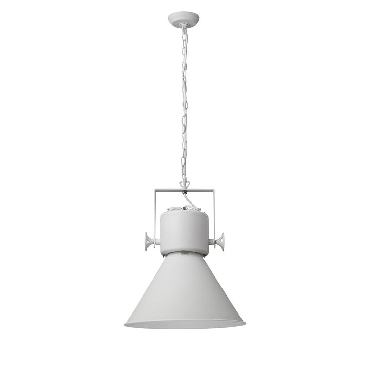 Hivvago Crew 1-Light White Pendant