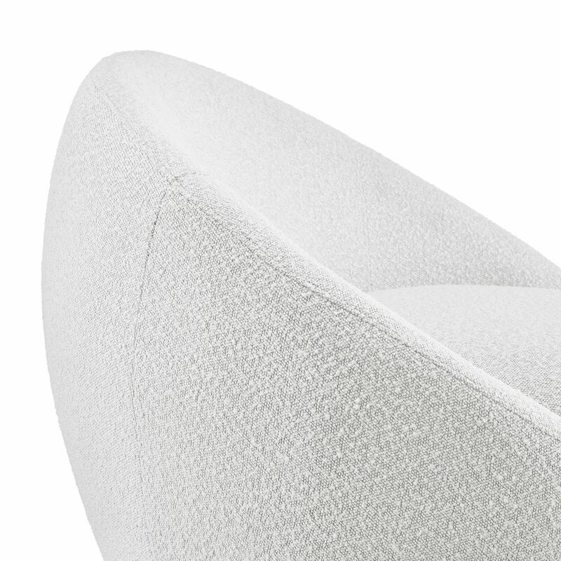 New Pacific Direct Adelmo Fabric Swivel Accent Chair