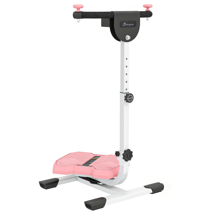 Hivvago Foldable Ab Twister Board with LCD for Waist and Core Workout