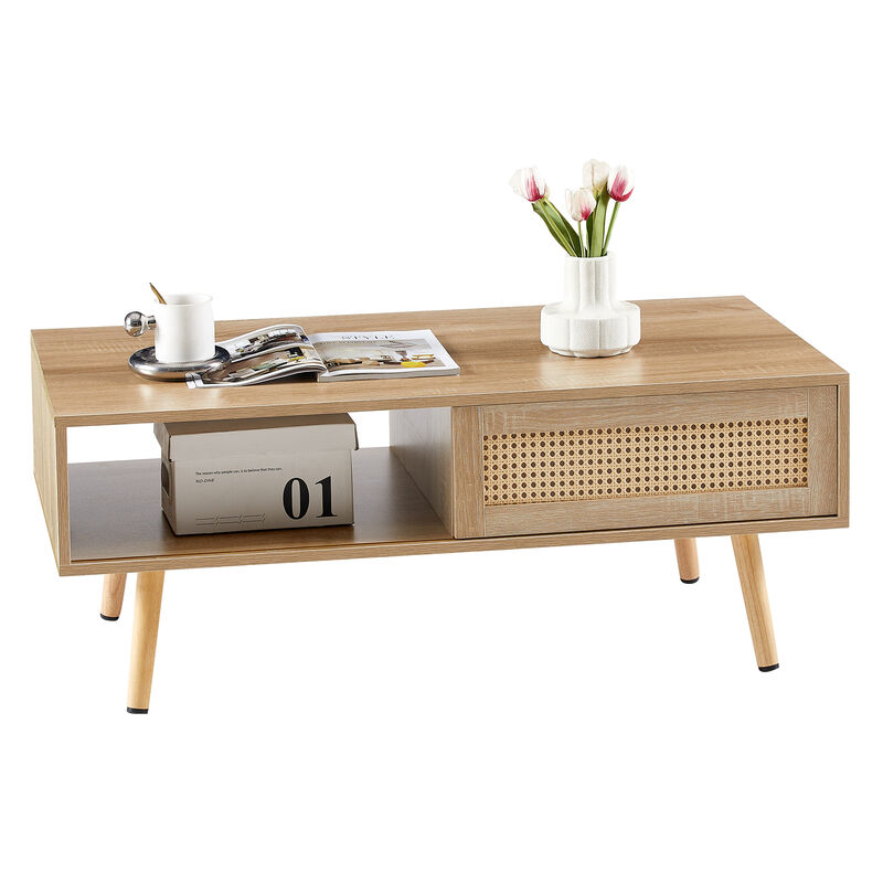 Rolske Rattan Coffee table image number 3