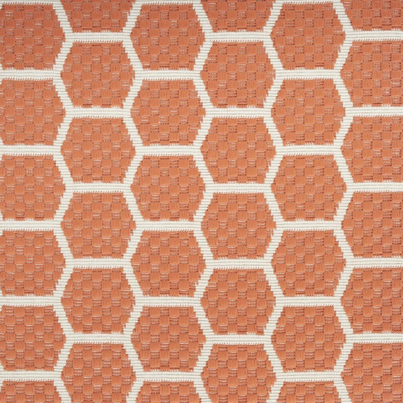 HomeRoots Geometric Indoor Outdoor Runner Rug image number 1