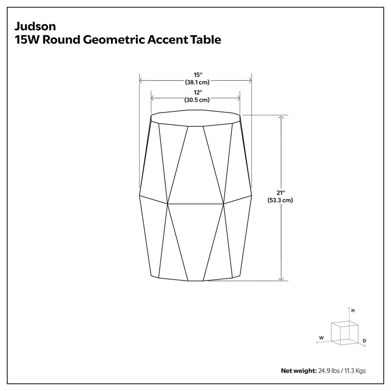 Simpli Home Judson Side Table image number 7