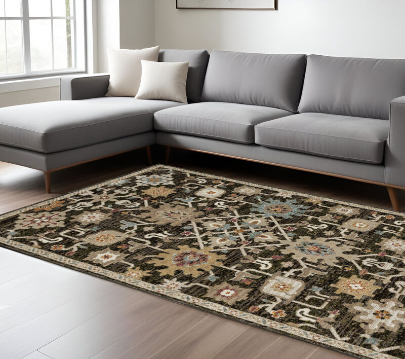 HomeRoots Oriental Area Rug image number 1