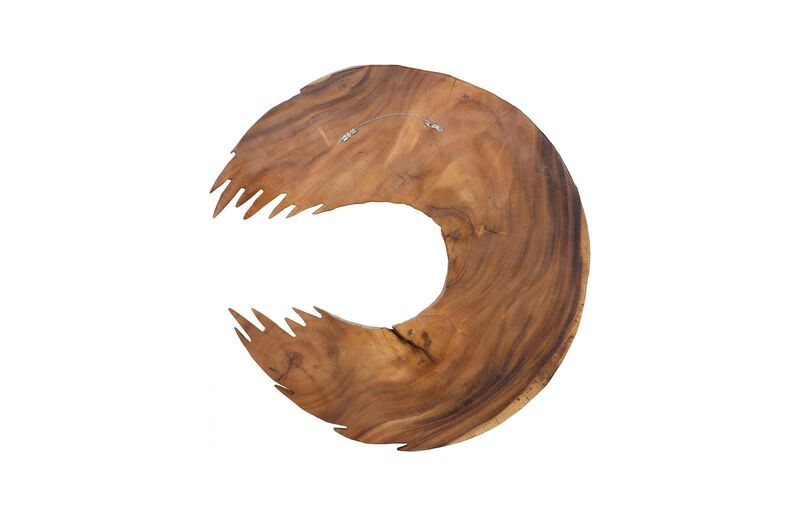 Swoop Natural Wood Large Wall Art image number 1