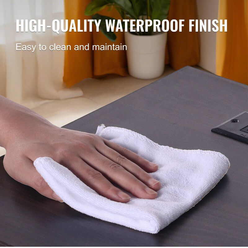 Set of 2 Farmhouse End Table With USB Ports and Outlets For Living Room