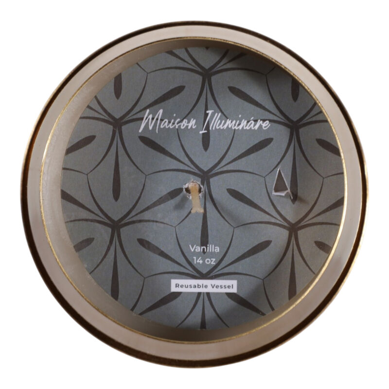 Canilla Metal Saucer Candle image number 5