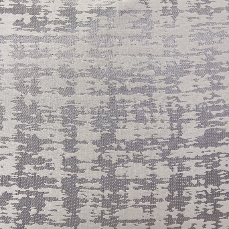 Michael Amini Roxbury Park Velvet Accent Chair - Gray Pearl/Stainless Steel