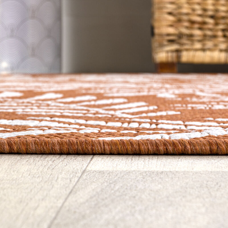 Nevis Palm Frond Indoor/Outdoor Area Rug