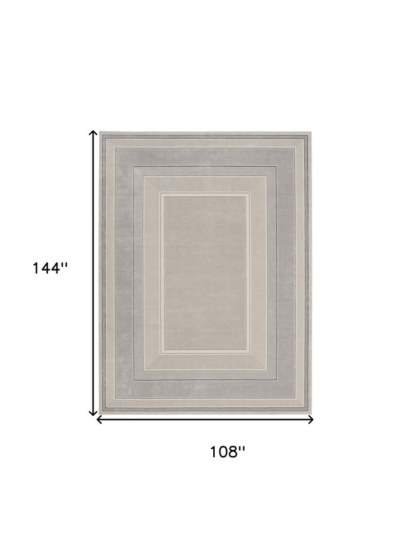 HomeRoots Geometric Non Skid Area Rug image number 3