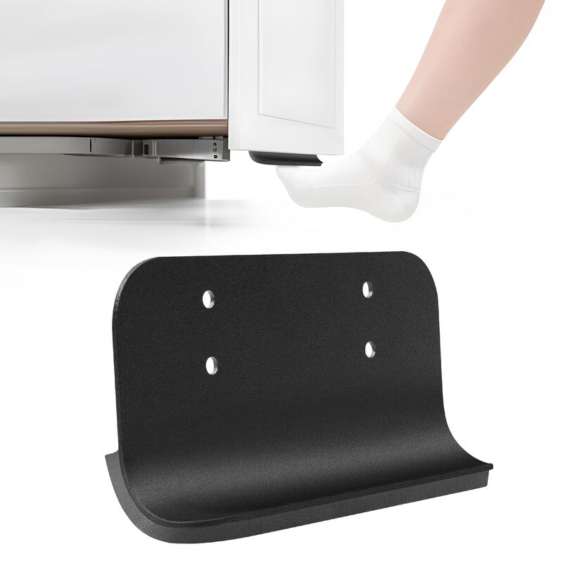 Joxodak Trash Cabinet Foot Pull, Cabinet Foot Pull for Trash Drawer Hands Free Cabinet Door Solution Adhesive Toe Foot Pull Comf