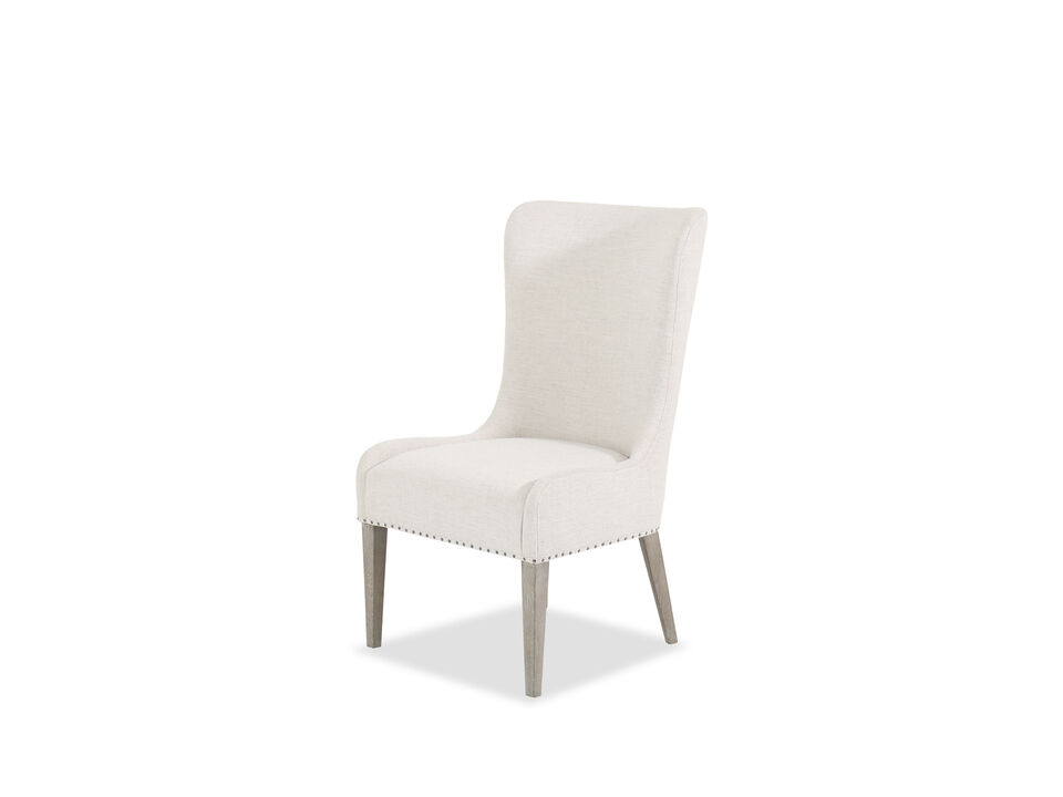 Albion Upholstered Side Chair in Beige