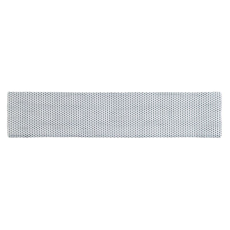 Butler Specialty Laguna 66.5 in. W Rectangular Rattan Backless Accent Bench, White and Navy image number 6