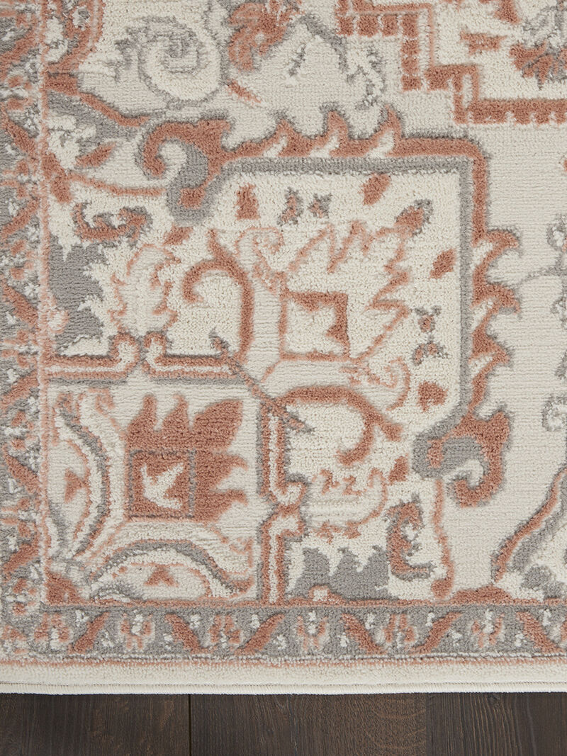 Elation ETN10 Ivory/Brick 9' x 12' Rug