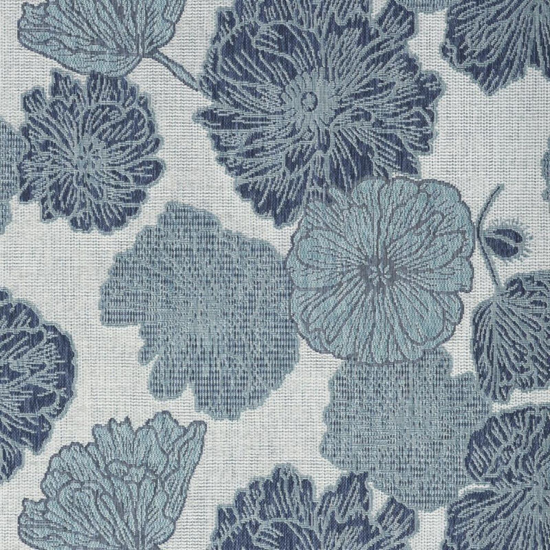 HomeRoots Floral Indoor Outdoor Area Rug image number 4