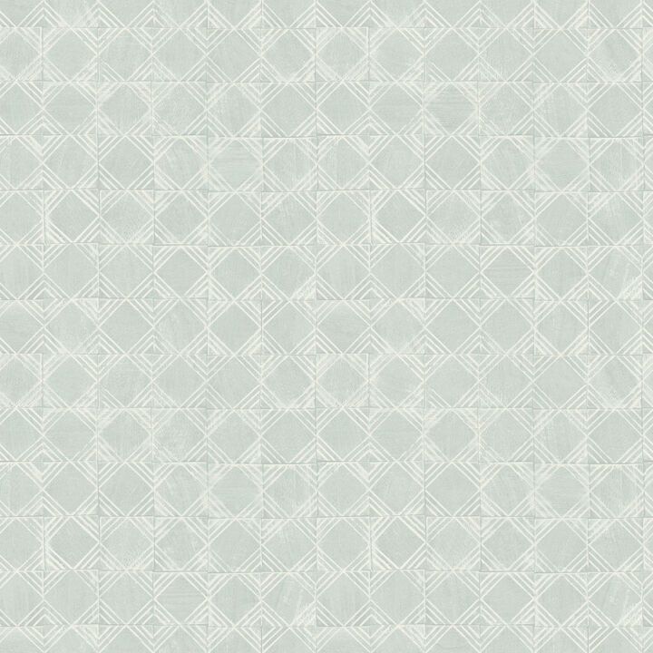 Button Block Aqua Geometric Wallpaper
