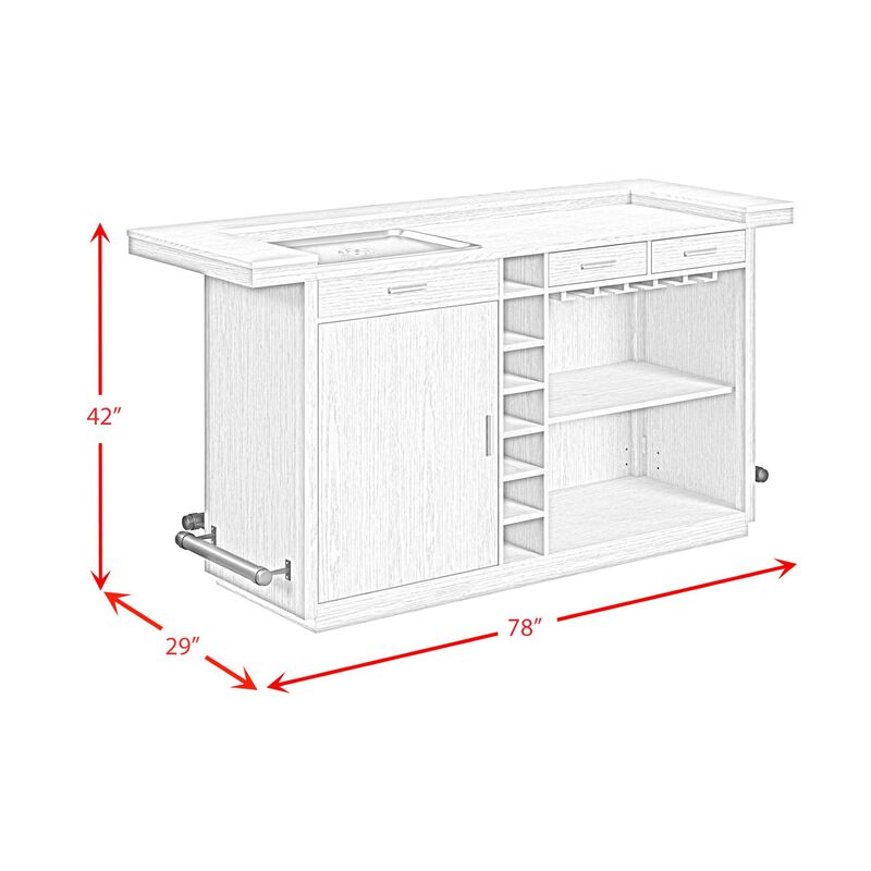 Cambrie Bar Cabinet image number 9