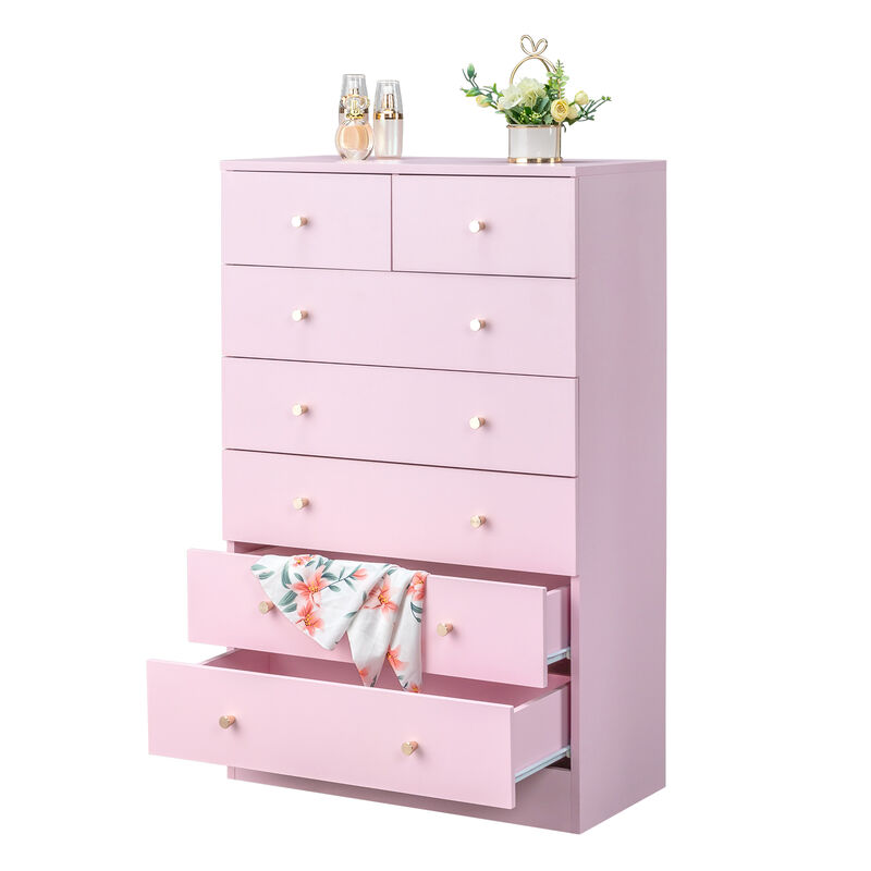 Modern 7-Drawer Dresser with Spacious Storage for Bedroom or Closet image number 5