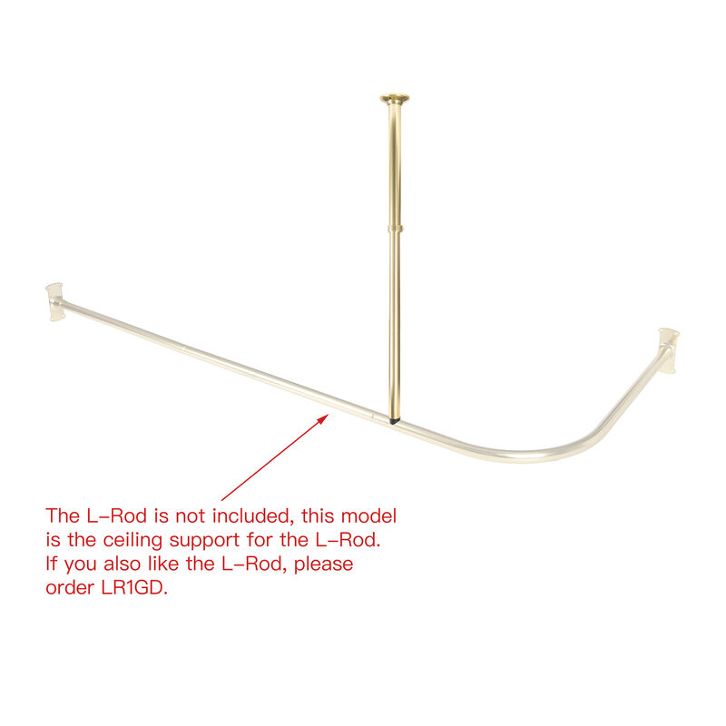 Utopia Alley 25-33" Adjustable Rustproof Aluminum Vertical Ceiling Support Bar image number 7