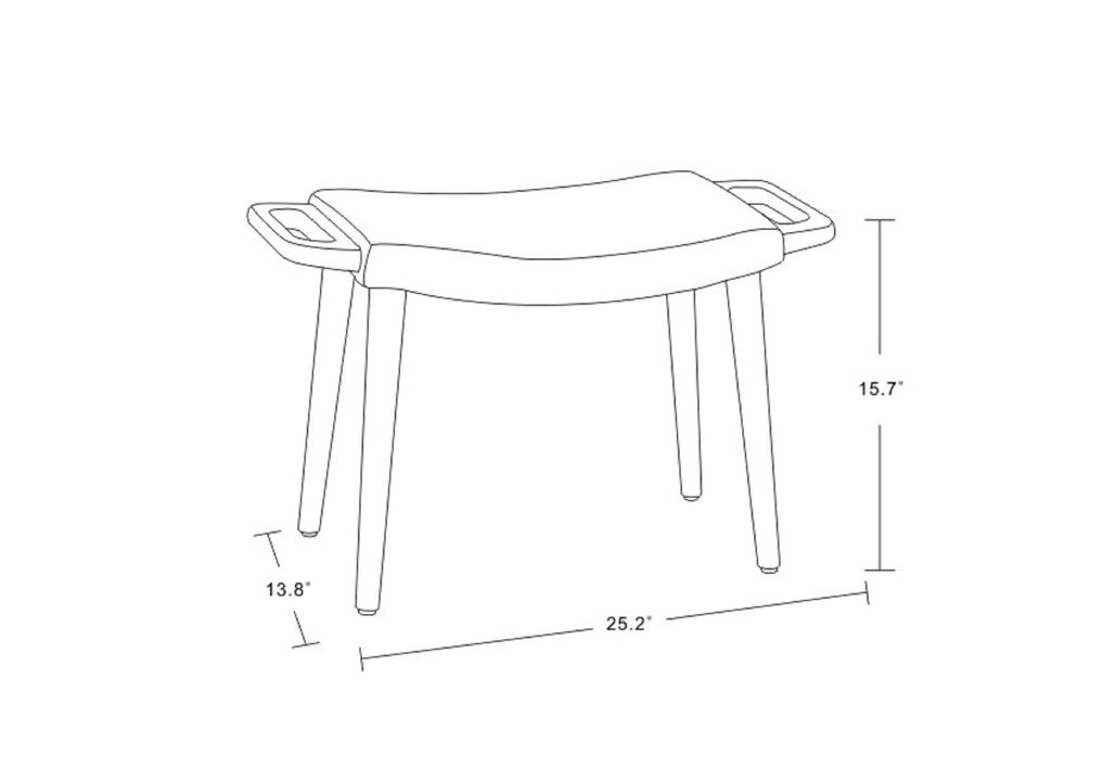 Geta Yellow Ottoman
