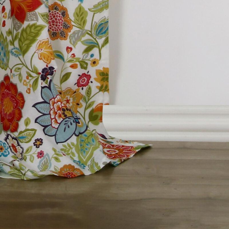 Greenland Home Fashion Astoria Window Panel Pair - White 42x84"