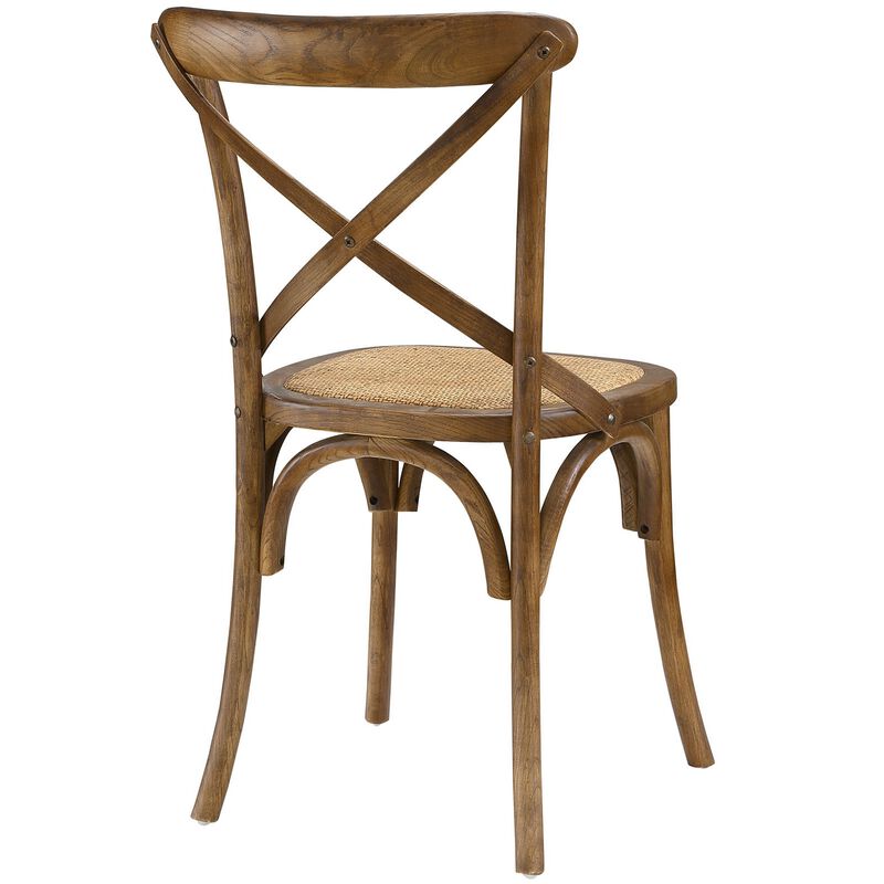 Gear Dining Side Chair-Benzara image number 2
