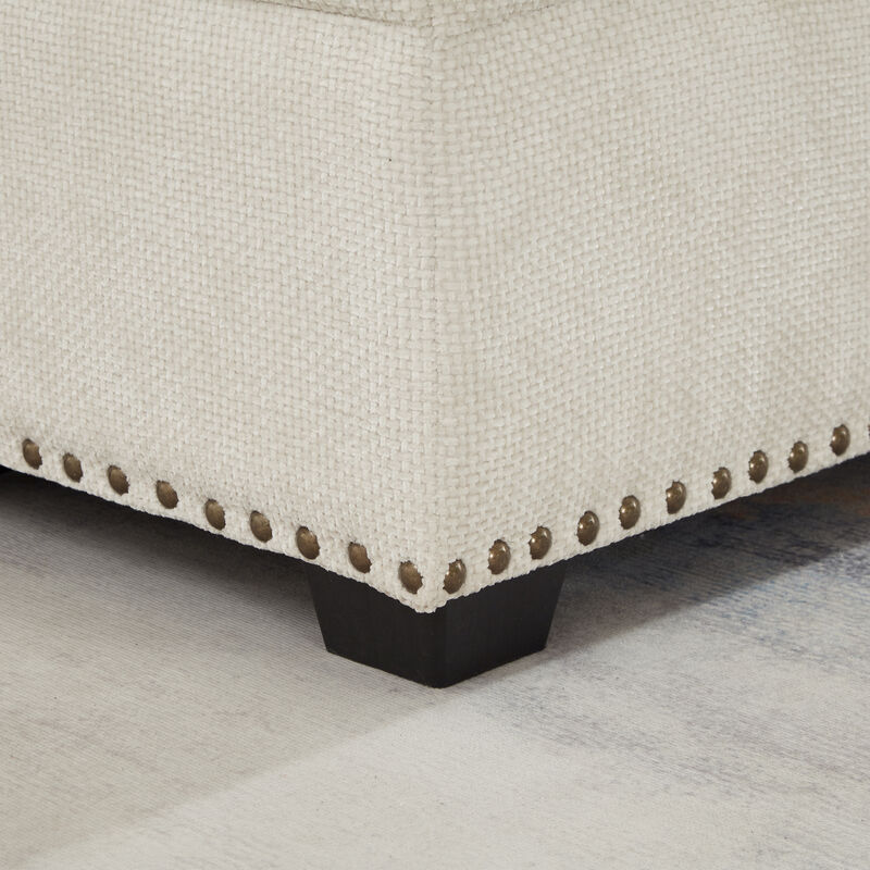 Largwo L‑Shaped Chenille Sectional Sleeper Sofa image number 8