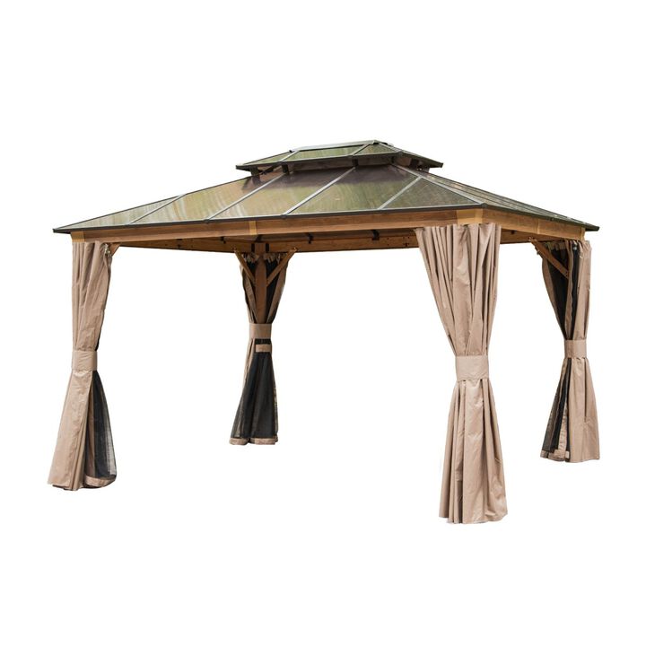 Streamdale 10'X12' Hardtop Gazebo for Outdoor Garden & Patio