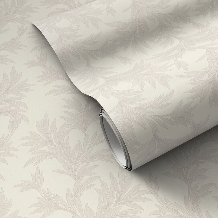 Lush Leaves Wallpaper by Getty Images - Lush Leaves Grey II