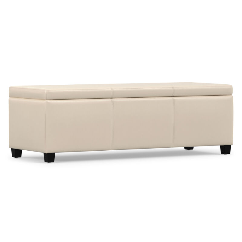 Simpli Home Avalon Storage Ottoman Bench image number 7