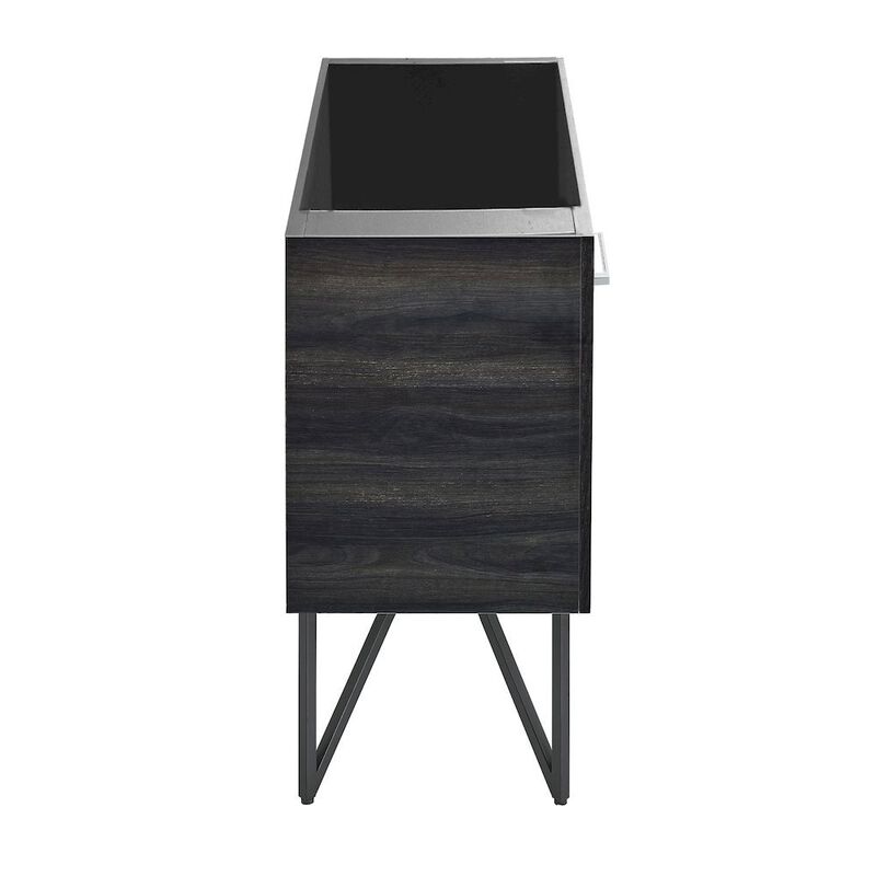 Annecy 48 Black Walnut Bathroom Vanity Cabinet Only (SM-BV224) image number 2
