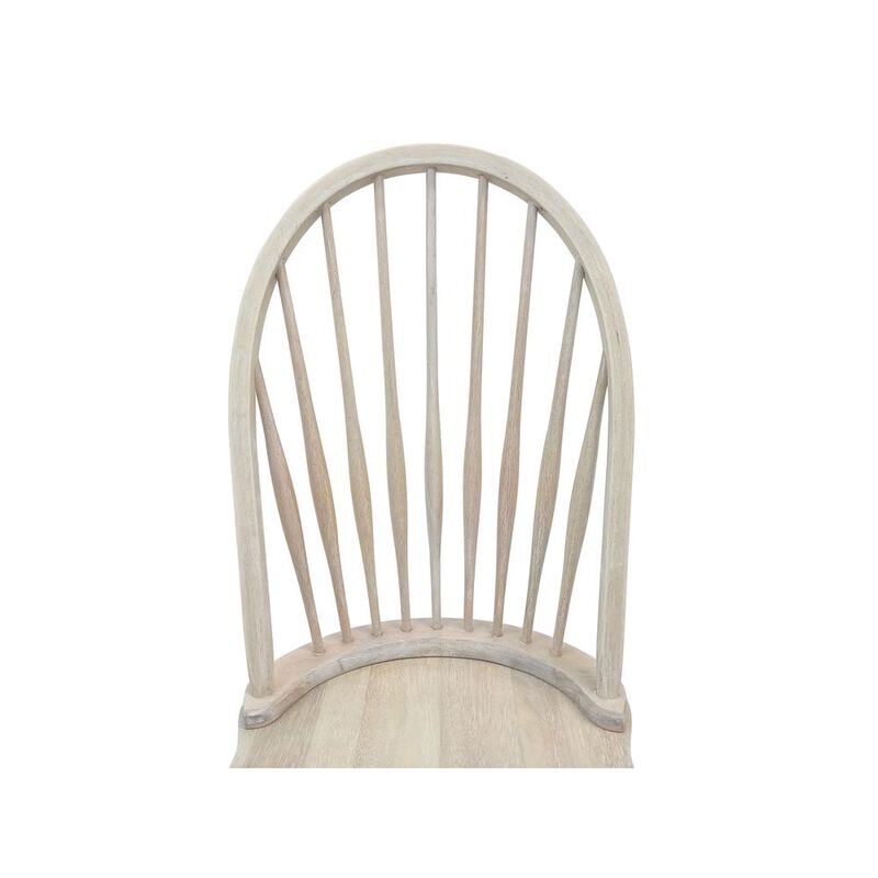 Carolina Living Windsor Dining Chair - Natural Driftwood