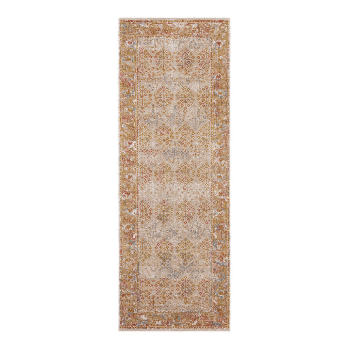 HomeRoots Southwestern Runner Rug