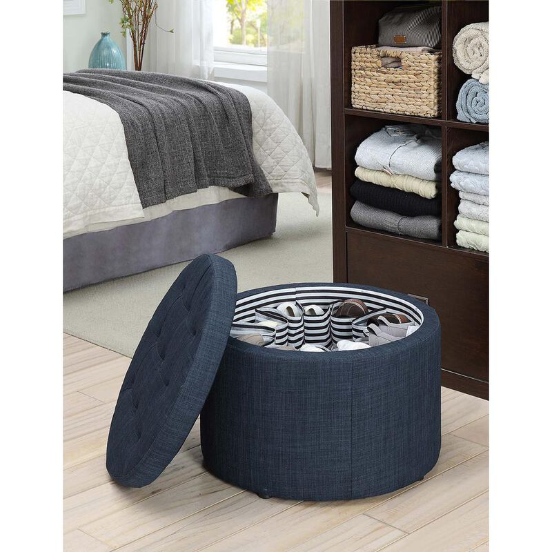 Convience Concept, Inc. Designs4Comfort Round Shoe Ottoman