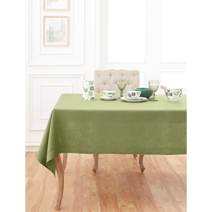 Linen Tablecloth - Classic Hemstitch